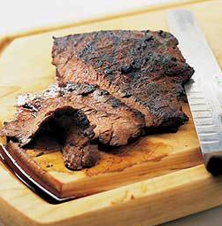 Grilled sirloin steak tips