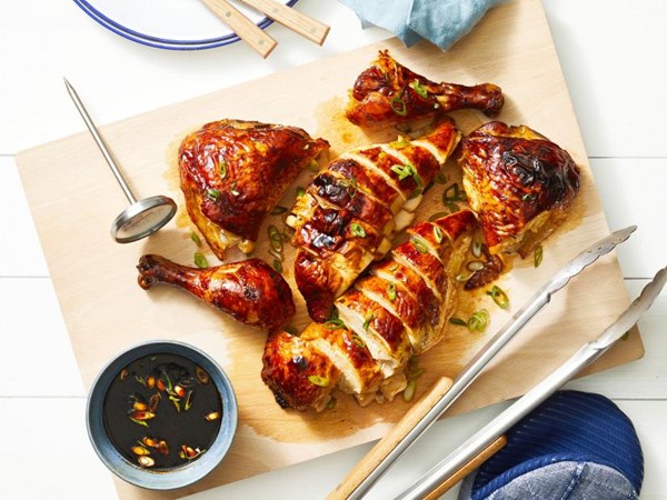 Grilled soy sauce chicken 