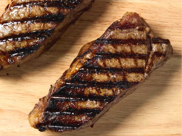 Grilled steak