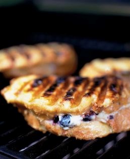 Grilled stuffed French toast