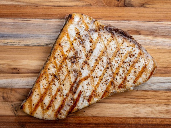Grilled swordfish steaks 