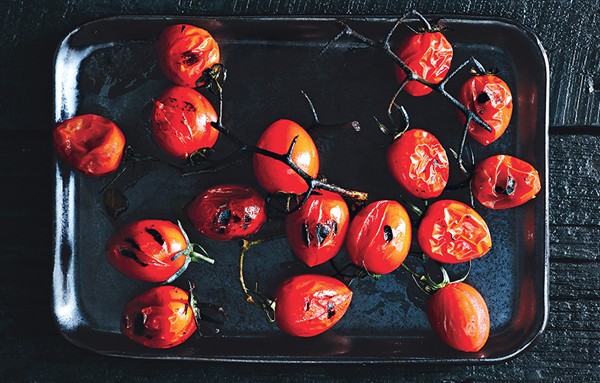 Grilled tomatoes