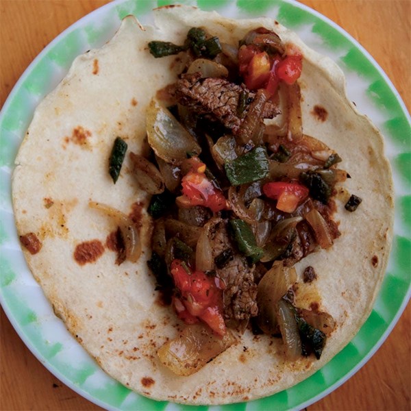 Grilled tri-tip tacos