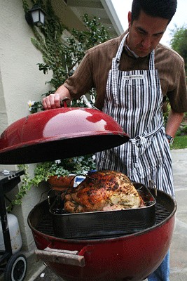 Grilled turkey 