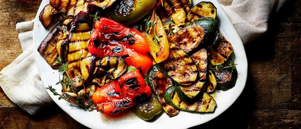 Grilled vegetable antipasti