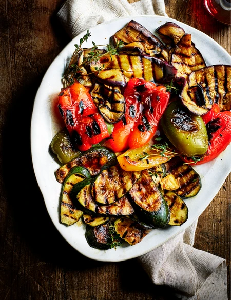Grilled vegetable antipasti
