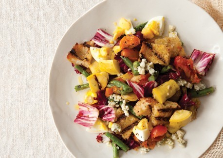 Grilled vegetable panzanella