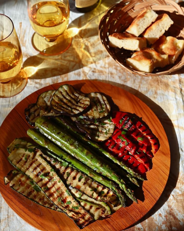 Grilled vegetable platter (Verdure alla griglia)