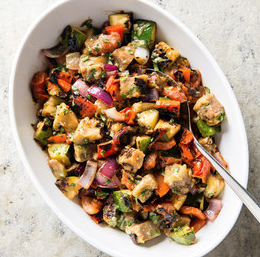 Grilled vegetable salad