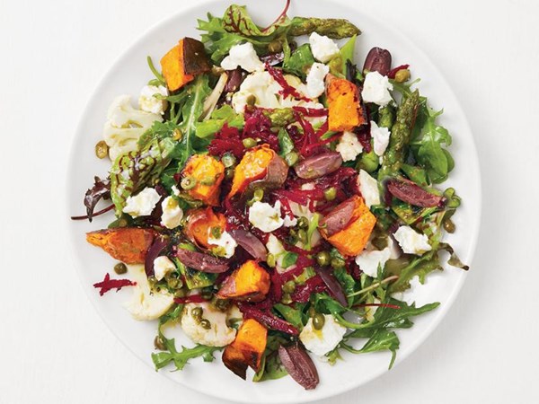 Grilled vegetable salad
