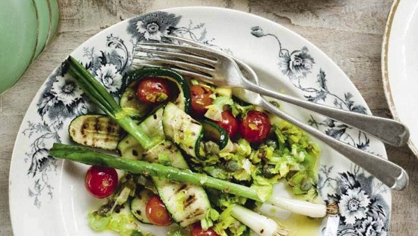 Grilled vegetable salad