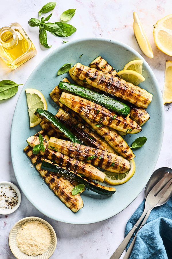 Grilled zucchini