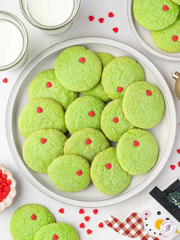 Grinch cookies