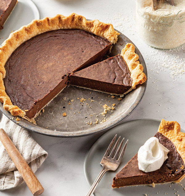 Grits chocolate pie