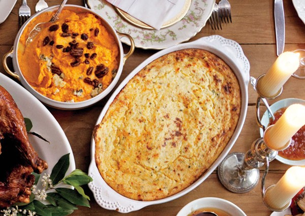 Grits dressing