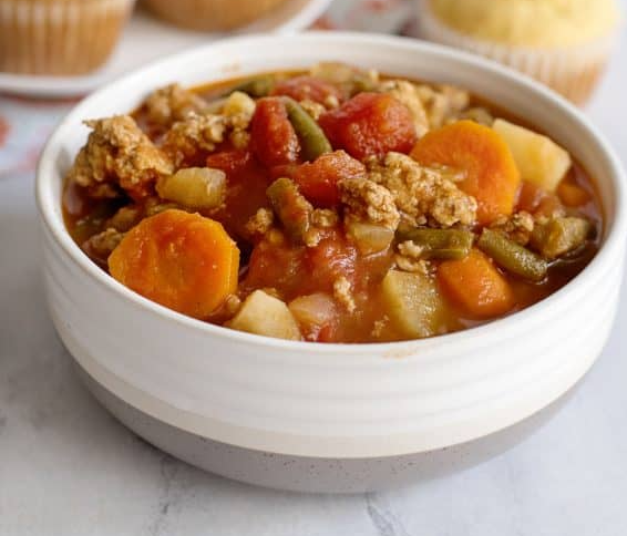 Ground beef stew