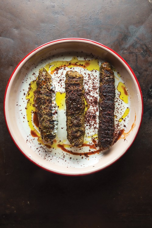 Ground lamb, bulgur and pistachio kebabs (Simit kebap)