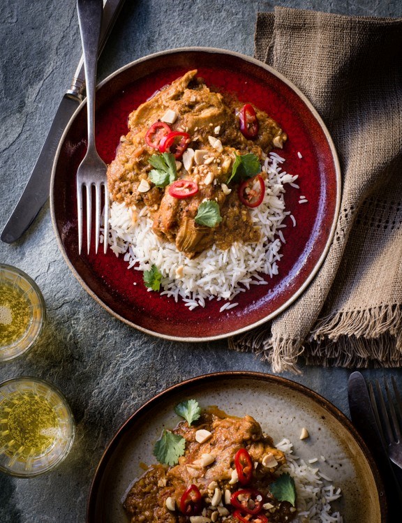 Groundnut chicken stew