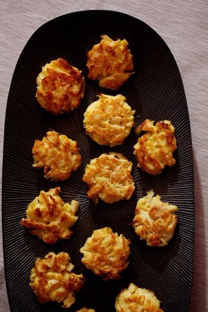 Grover Cleveland parsnip fritters