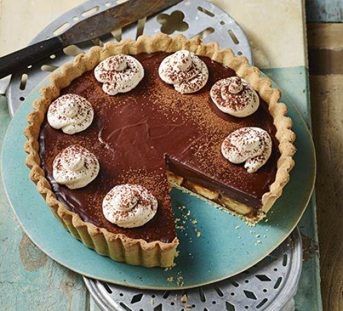 Grown-up banoffee pie