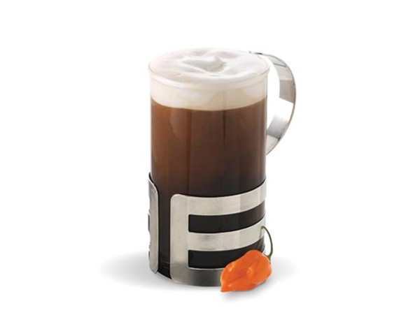 Grown-up chili hot chocolate