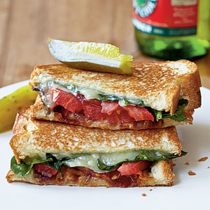 Grown-up grilled cheese sandwiches