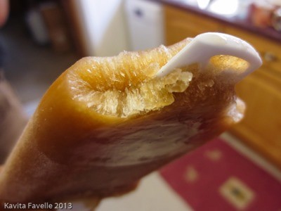 Grown up shandy ice lollies