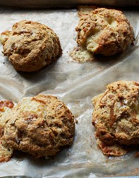 Gruyère and caramelized onion scones