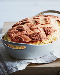 Gruyère cheese soufflé