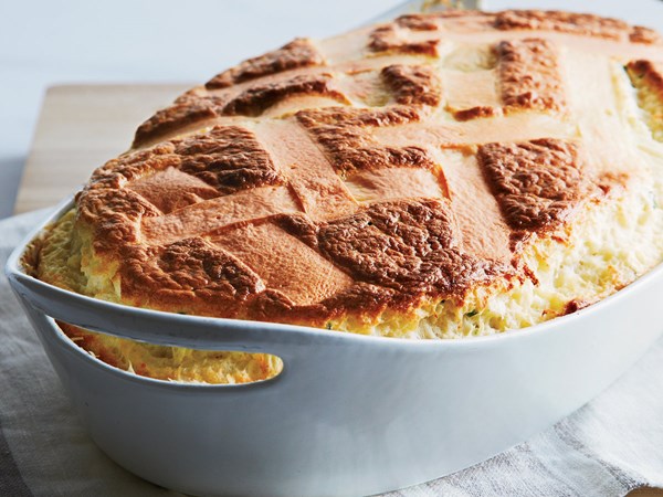 Gruyère cheese soufflé [Jacques Pépin]
