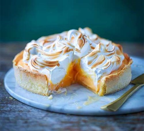 G&T meringue tart