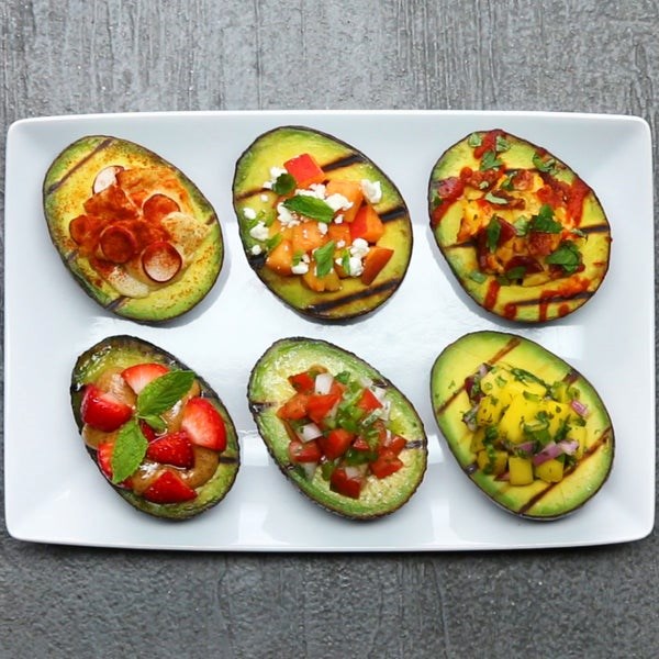Guacamole deviled eggs
