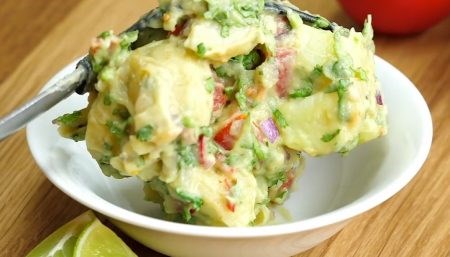 Guacamole potato salad