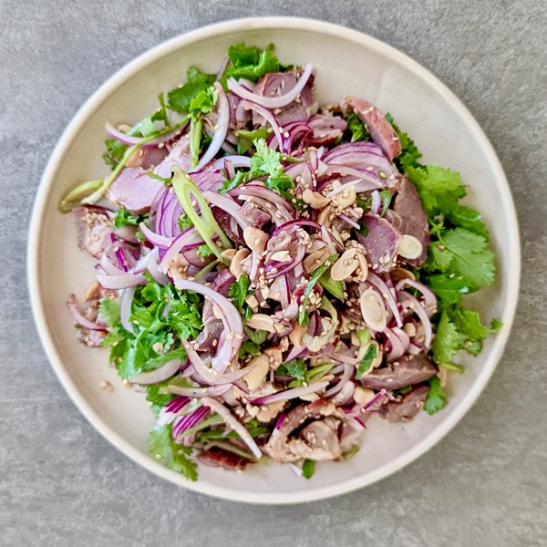 Guangxi-style pork salad
