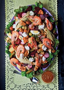 Guatemalan composed salad (Fiambre)