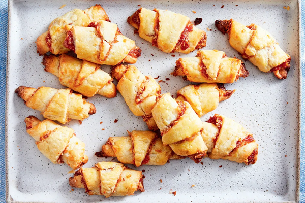 Guava cream cheese rugelach