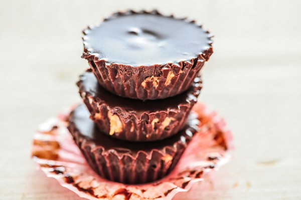 Guilt-free peanut butter cups