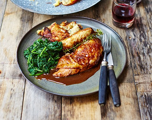 Guinea fowl salmis