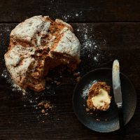 Guinness and treacle soda bread
