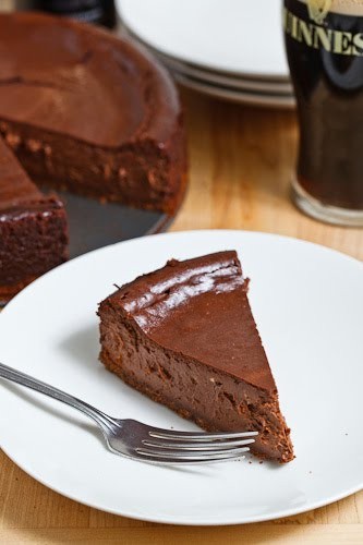 Guinness chocolate cheesecake