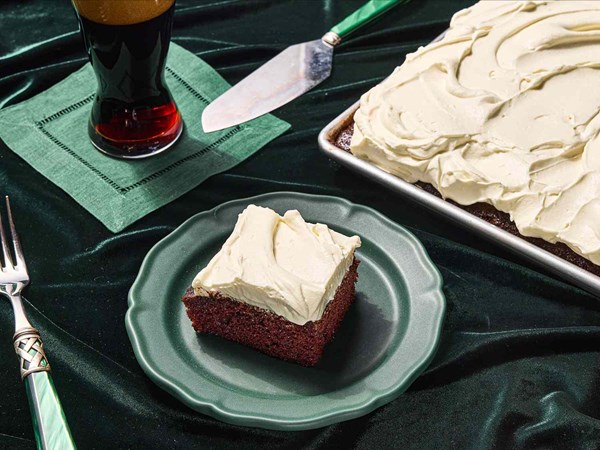 Guinness chocolate sheet cake