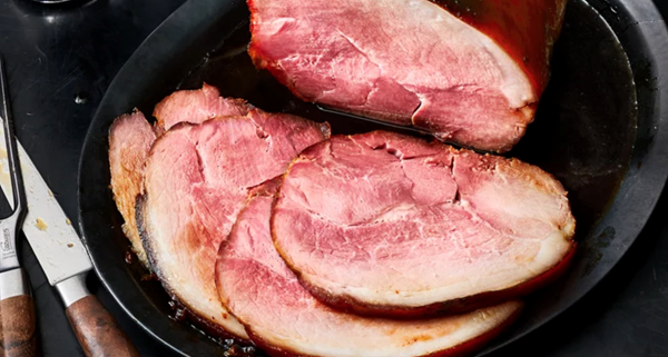 Guinness-glazed ham