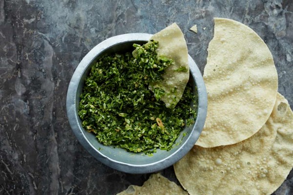 Gujarati green chutney