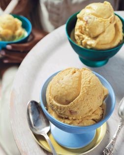 Gulab jamun ice cream