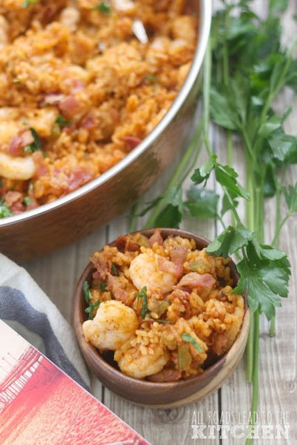 Gullah red rice w/ shrimp, bacon & fennel 