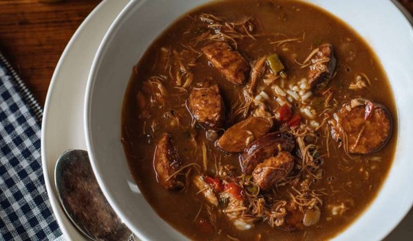 Gumbo #1: chicken and sausage gumbo