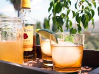 Gunpowder gin punch