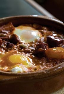 Gypsy eggs (Huevas a la flamenca)