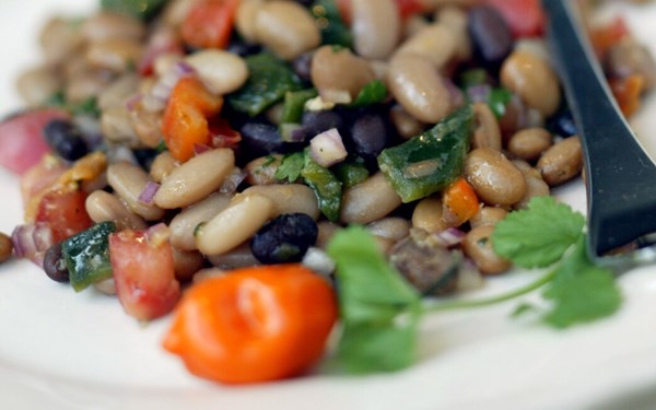 Habanero bean salad