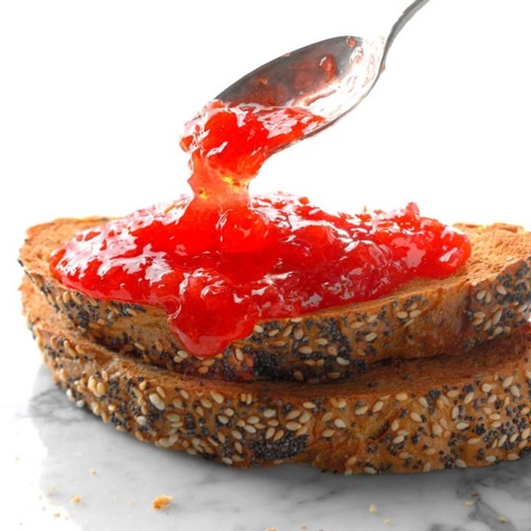 Habanero strawberry jam